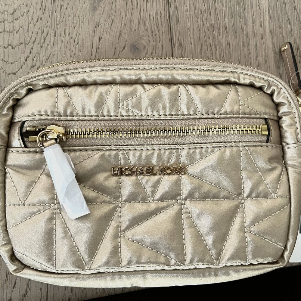 Michael Kors Chapaigne Gold Belt Bag